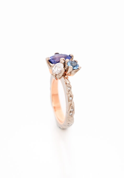 Violet Posy Ring